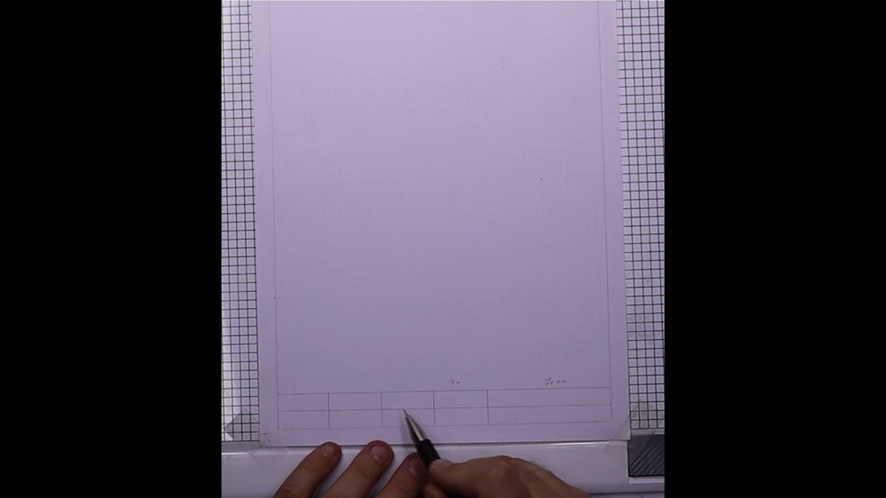 ادوات الرسم الهندسي و الصناعي لطلاب التعليم المهني المرحلة الاولى لوحة رقم (1)