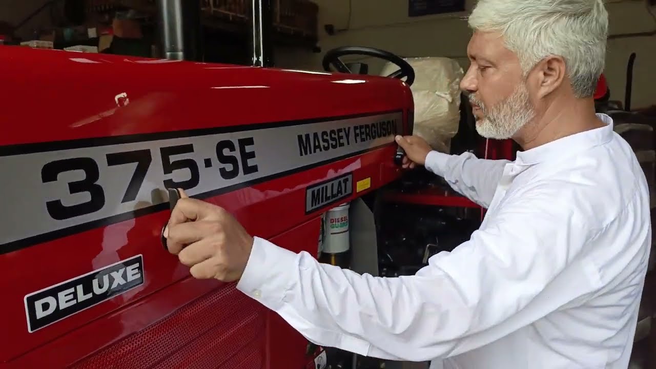 MF 375 SE Complete Tractor Restoration Overhaul