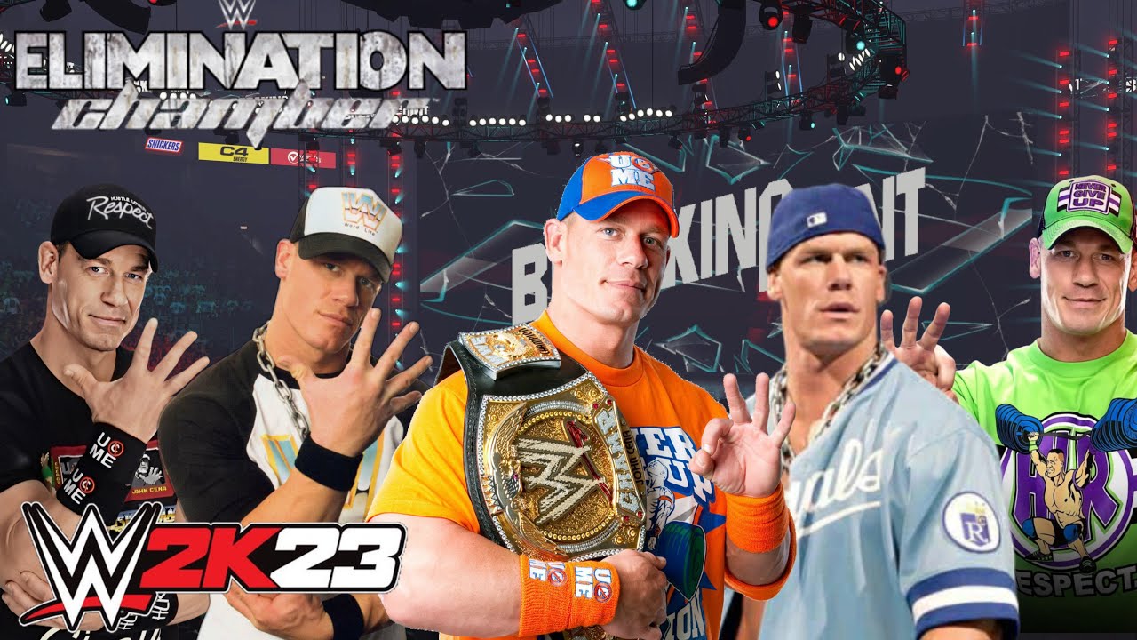 I PUT 6 JOHN CENAS INTO AN ELIMINATION CHAMBER