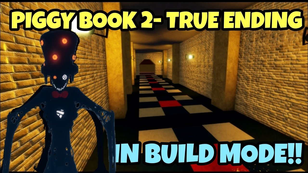 RECREATING PIGGY BOOK 2 'TRUE ENDING MAP' IN BUILD MODE!!! /ROBLOX PIGGY/