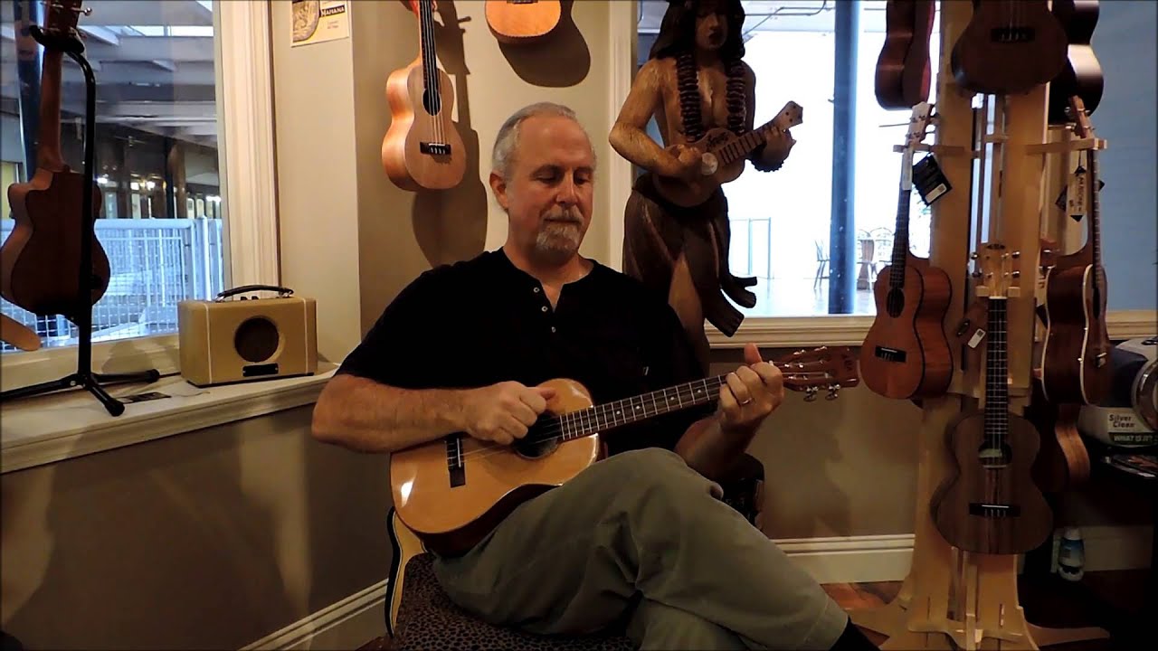 Kala KA-ABP-CTG Cedar/Acacia Baritone Ukulele Demo featuring Kala Endorsed Artist Stu Zonder