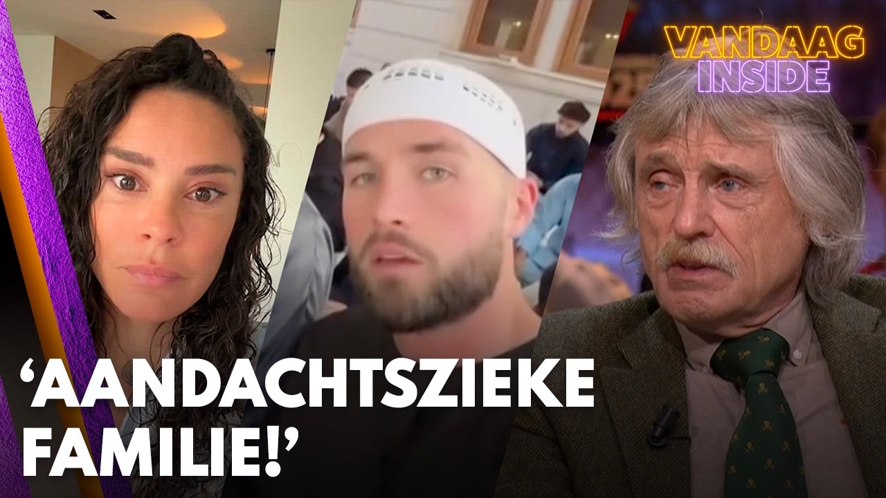 Johan Derksen reageert op cosmetische ingrepen Fajah Lourens en pelgrimstocht Donny Roelvink