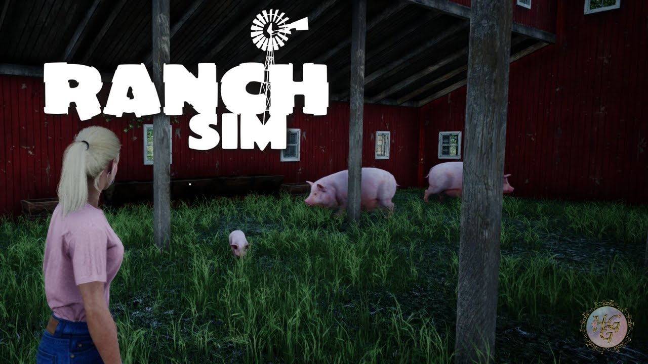 Ranch Simulator| S1| EP11| Extreme bear hunting and the new additions, aww.
