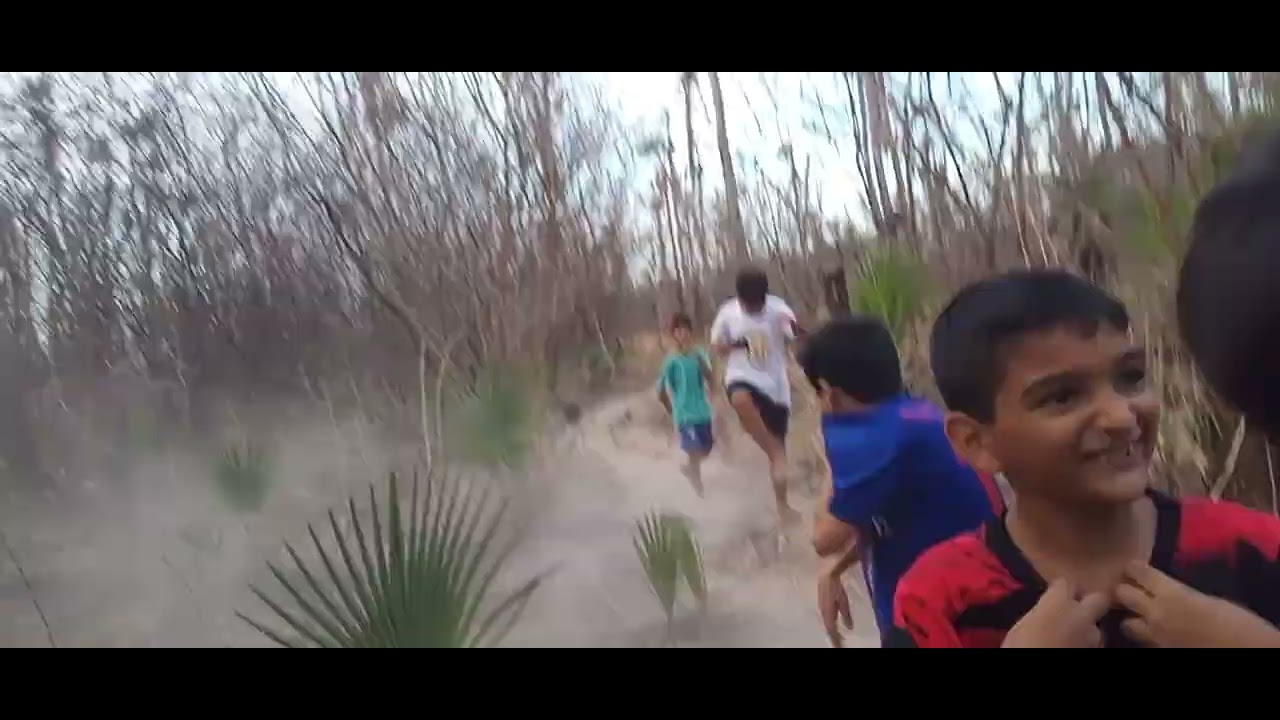 Entrando na mata 5 com toda a galera
