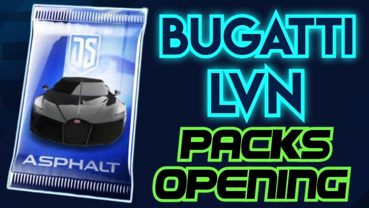 Asphalt UNITE - Opening BUGATTI LA VOITURE NOIRE Packs in DRIVE SYNDICATE 11 | Check Drop Rates 🔥