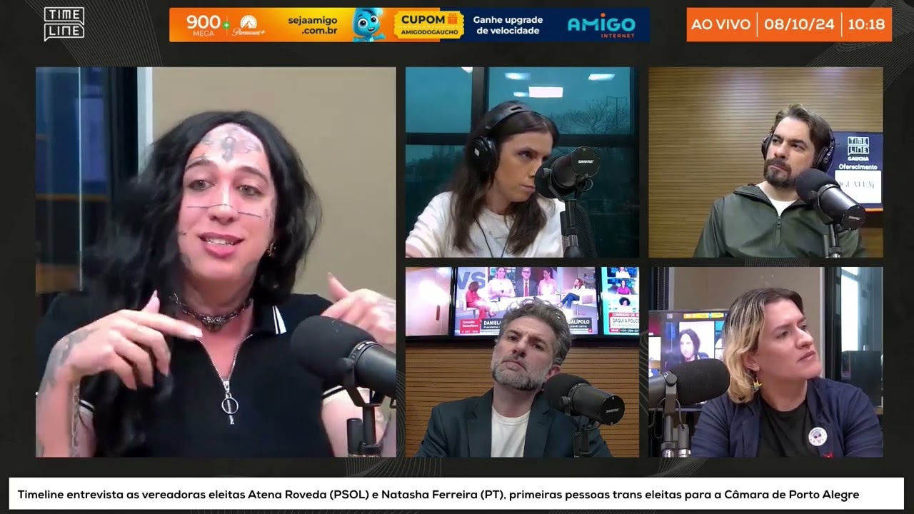 Atena Roveda, vereadora trans eleita em Porto Alegre, fala sobre representatividade | Timeline