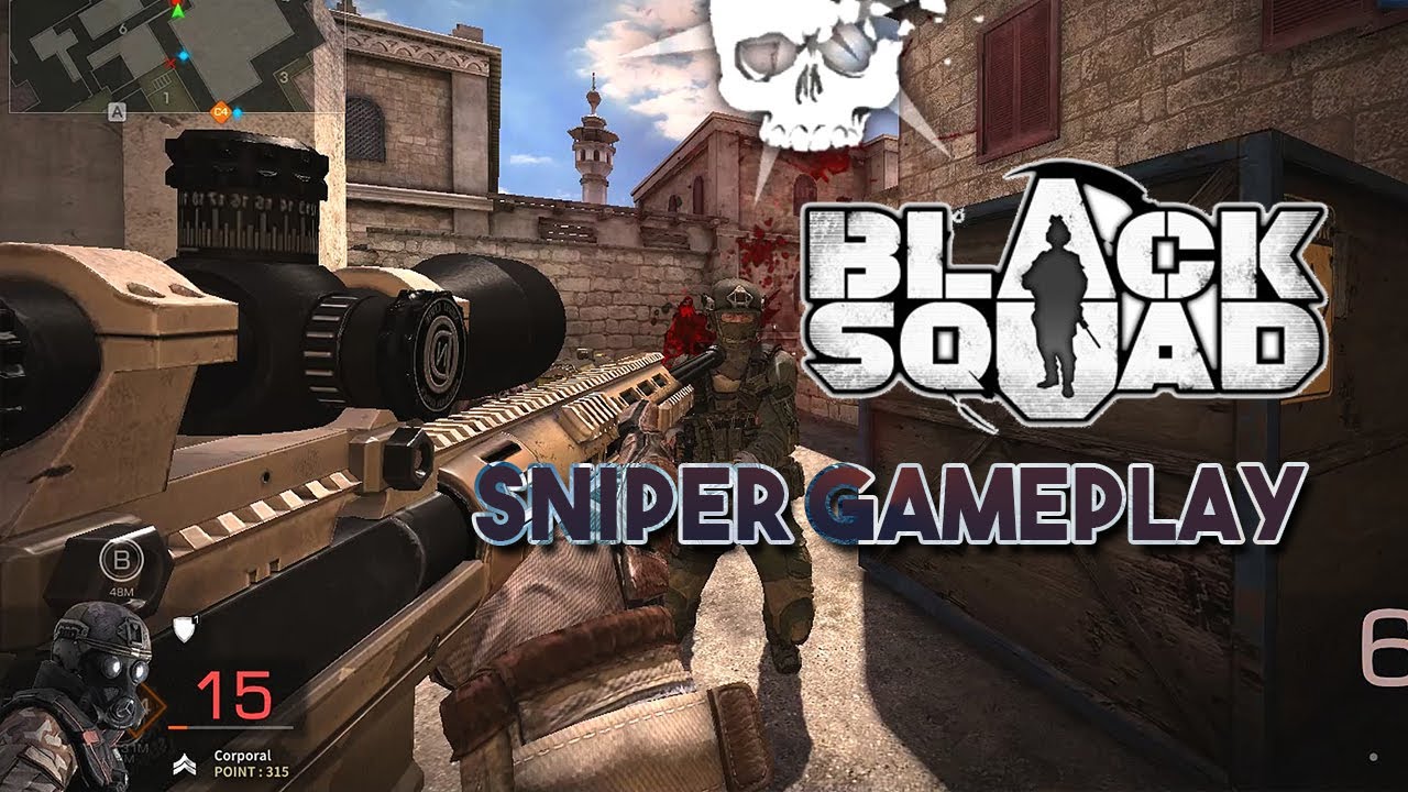 Black Squad - Scope/Sniper Gameplay (MSR)