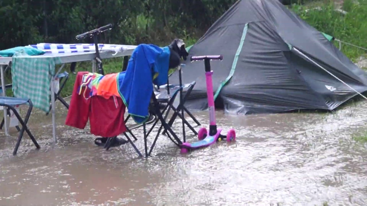 Eger (Hungary), camping tulipan flood,