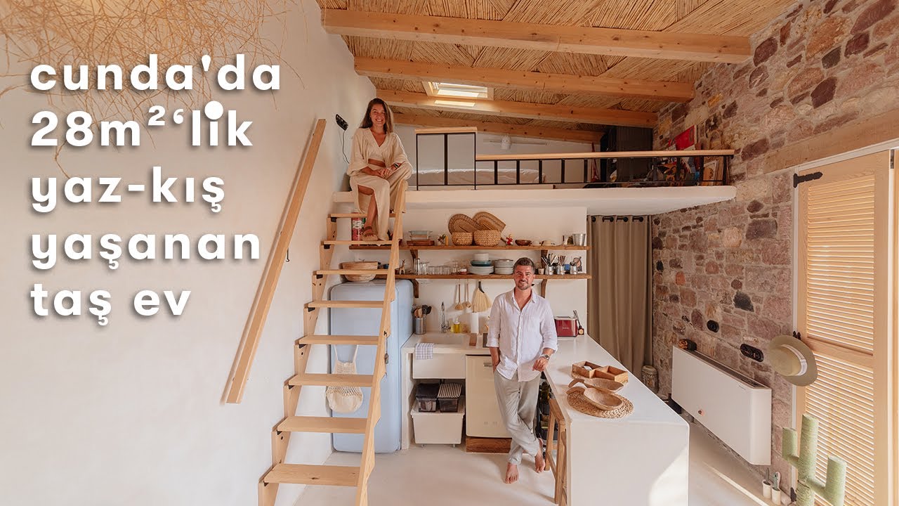28 m²’de Hayat: Genç Çiftin Dönüştürdüğü 100 Yıllık Rum Evi