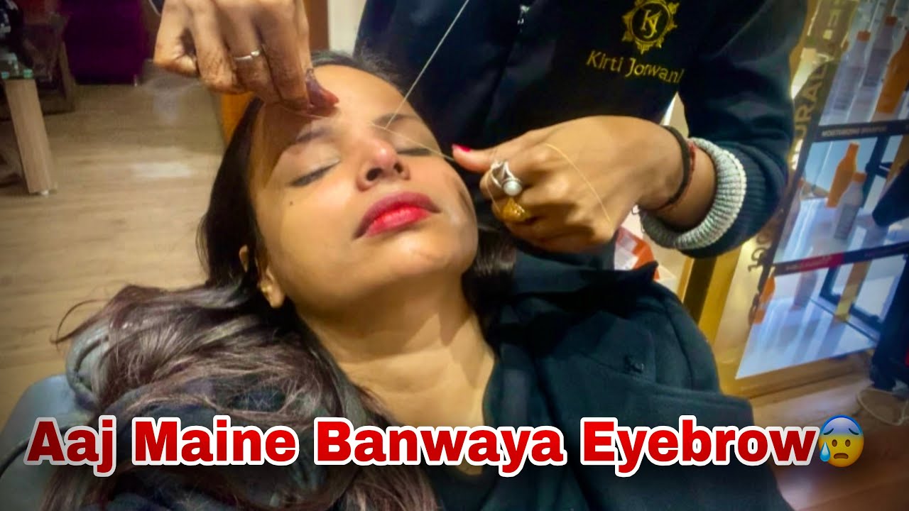 Aaj Maine Banwaya Eyebrow😰