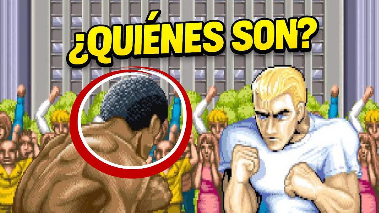 ¿Quiénes son SCOTT y MAX? 🥊 Los PERSONAJES del INTRO de STREET FIGHTER II