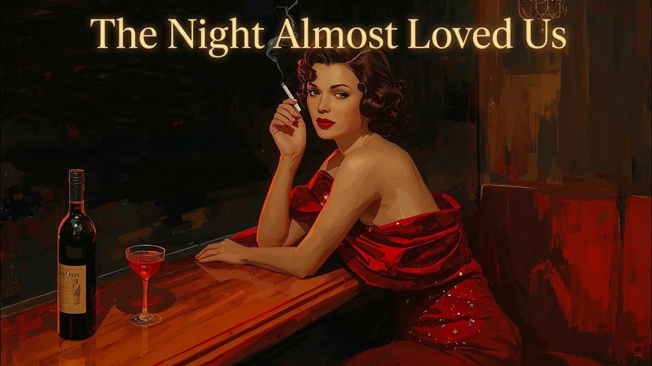 The Night Almost Loved Us - 1940's old vintage jazz 🎷 🍷 