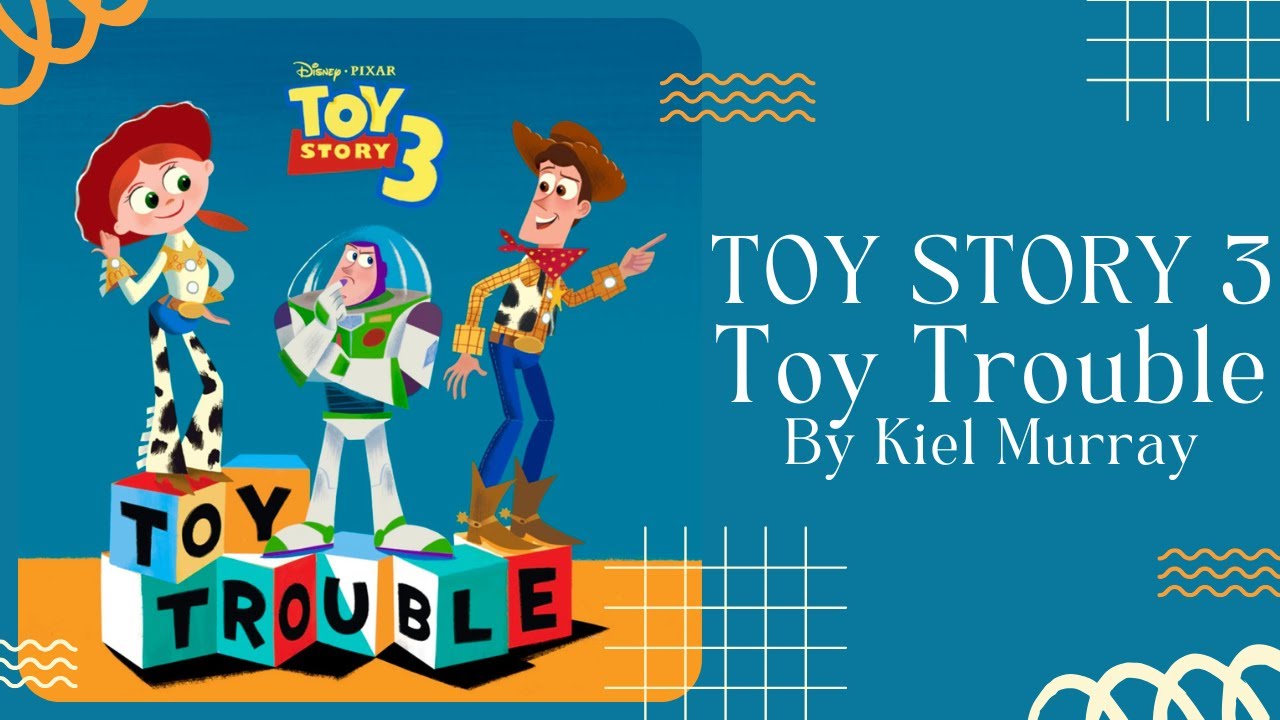 🪀 Toy Story 3 Toy Trouble 🪀 Disney Stories for Kids Read Aloud [ READ ALONG VIDEO ]