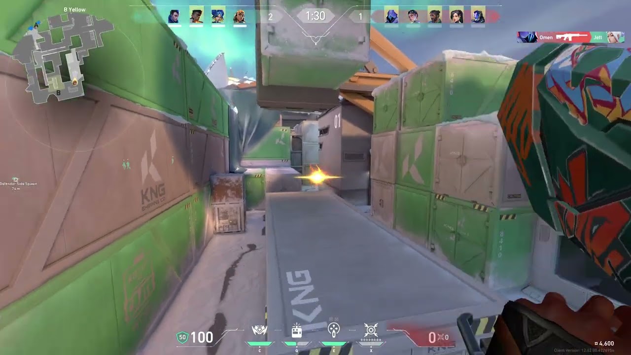 Valorant Swiftplay on Icebox | No Commentary | LowKeyValorantGG
