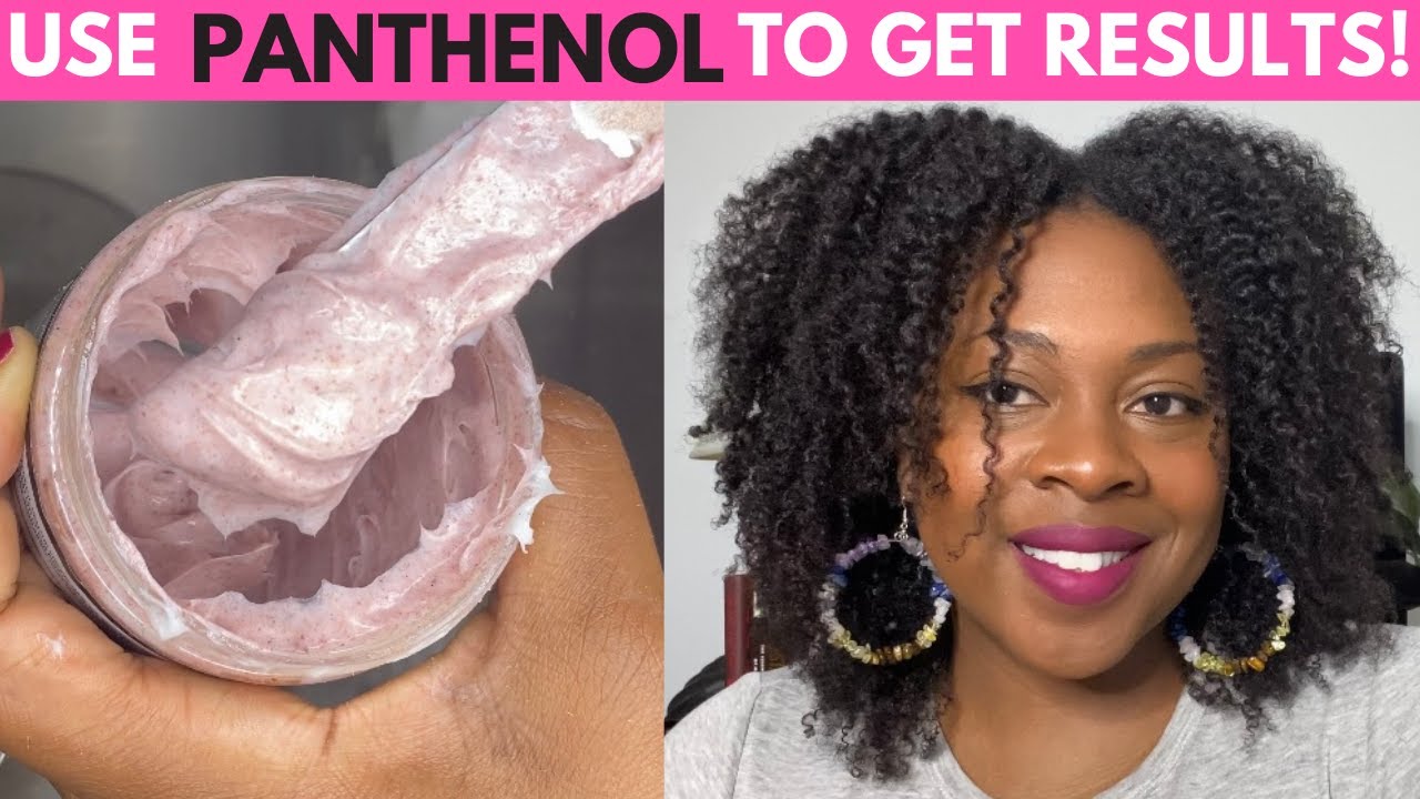 Panthenol| How to use Panthenol for Hair Growth and Moisture| Vitamin B5