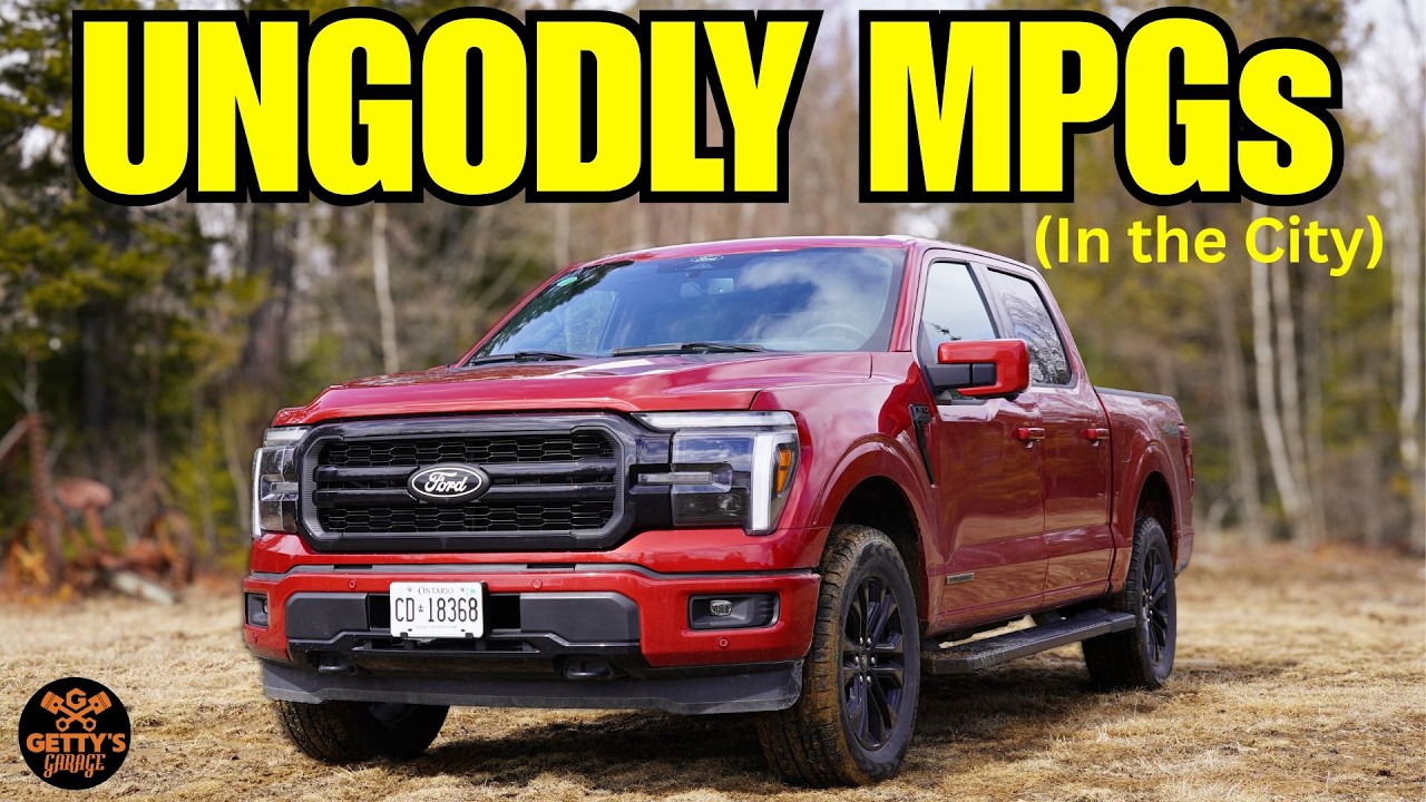 🚨 Тест реального расхода топлива Ford F-150 PowerBoost Hybrid | Невероятно экономичный в городе?