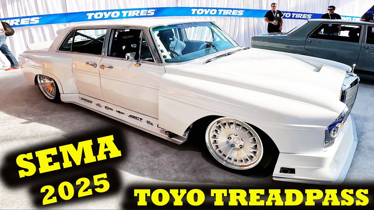 ВНУТРИ TOYO TIRES TREADPASS | SEMA 2025 &mdash; ЧИСТОЕ АВТОМОБИЛЬНОЕ ИСКУССТВО 🔥