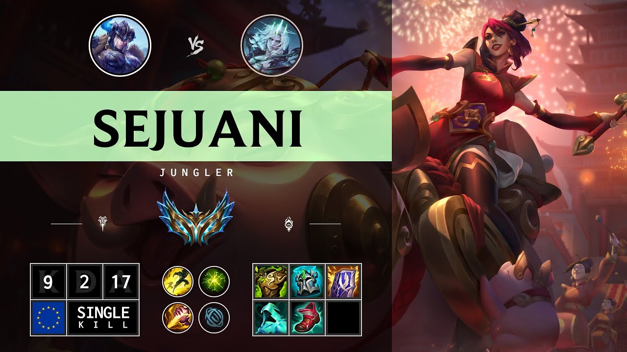 Sejuani Jungle vs Viego - EUW Challenger Patch 14.12