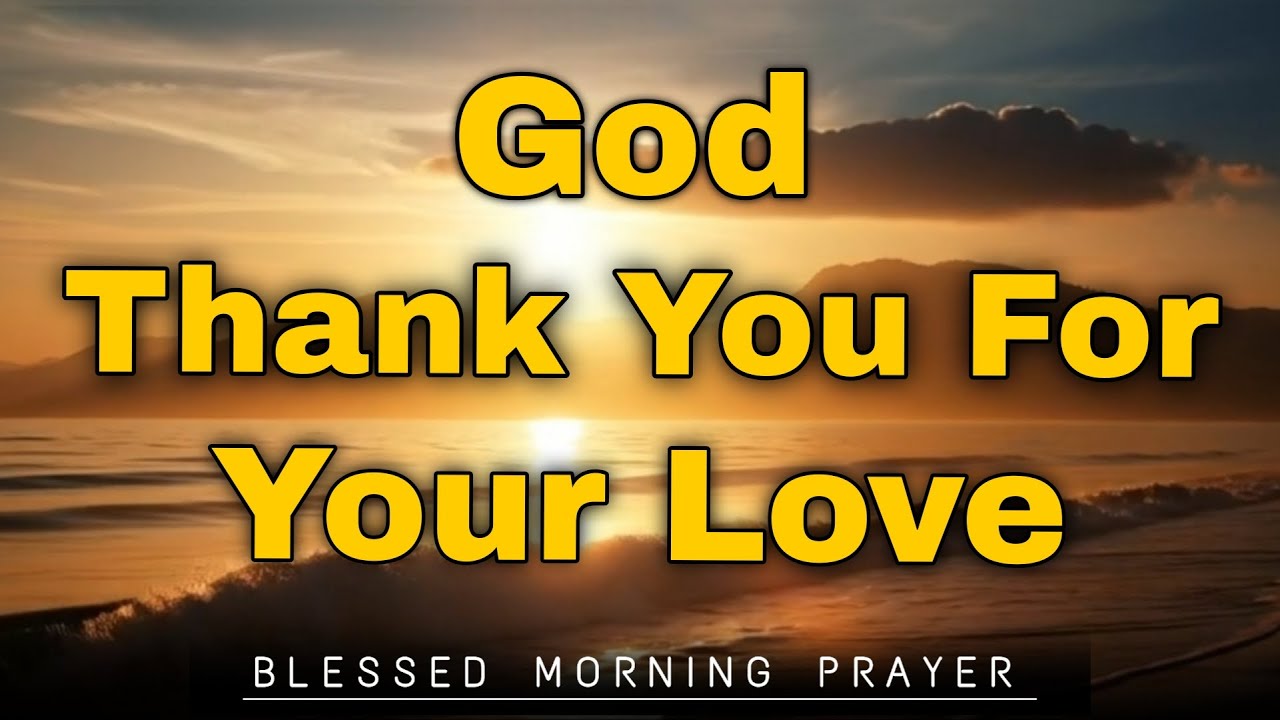 Lord, Thank You for Your Grace 🙏 | Powerful Morning Prayer of Gratitude & Faith | A Short Prayer