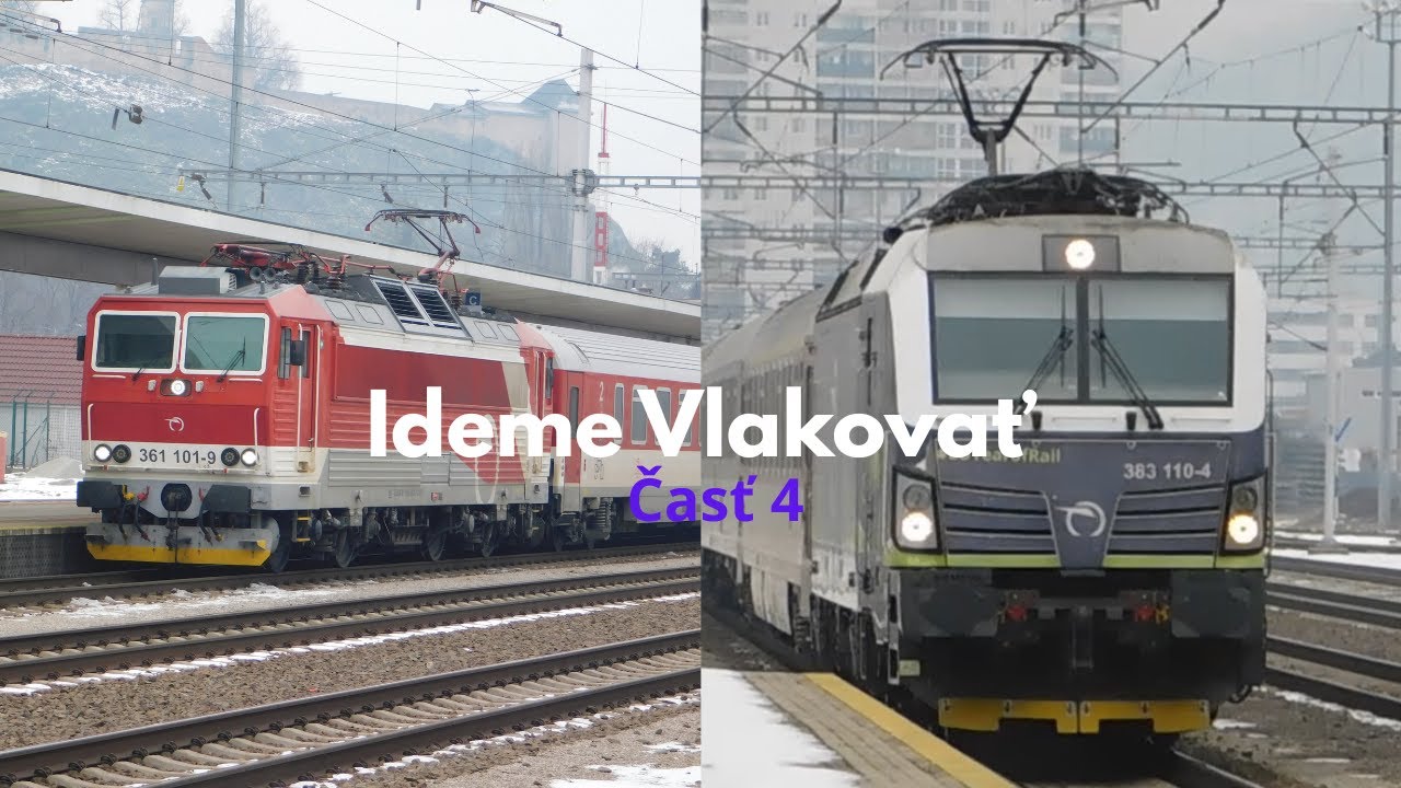 Ideme Vlakovať Časť 4  #vlaky  #zssk