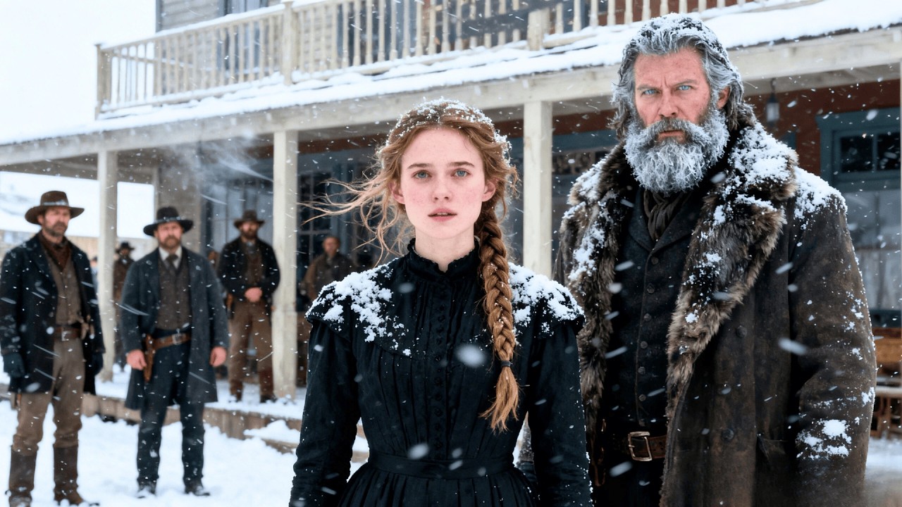 They Forced the Widow to Stand in the Snow — Then the Mountain Man Stepped Forward