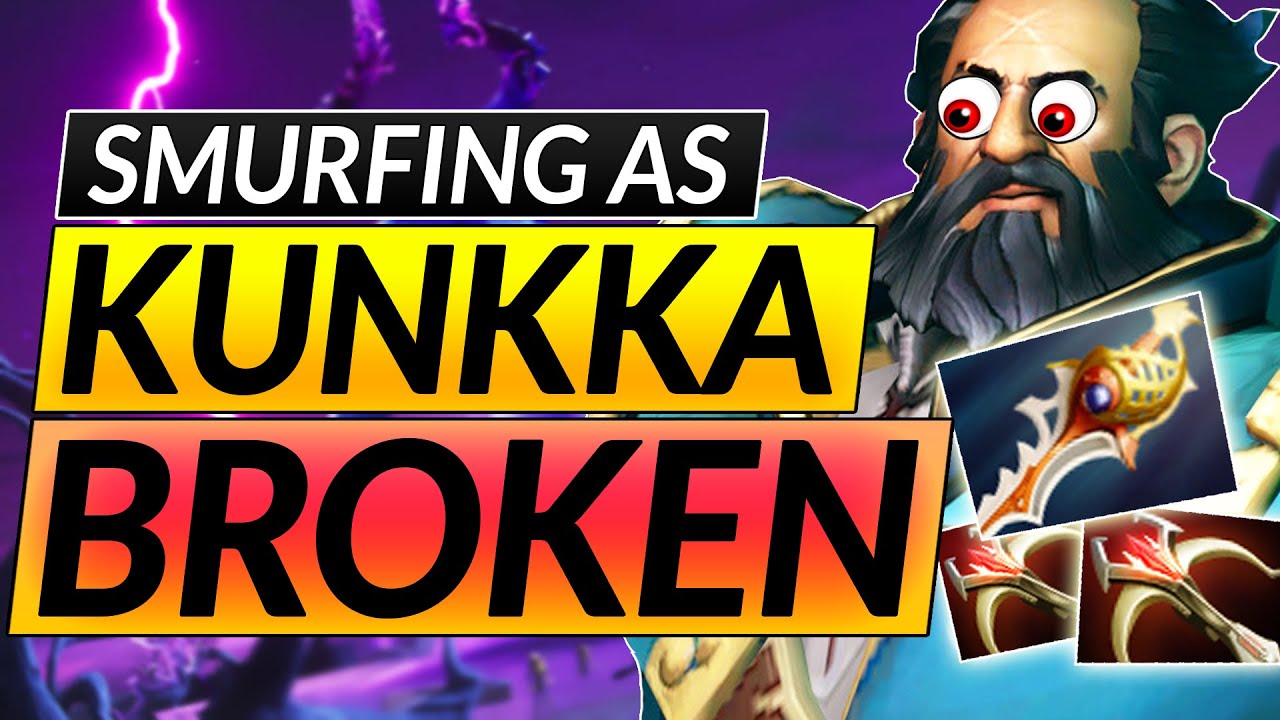 How to RANK UP with EVERY HERO - BROKEN KUNKKA SMURF Tips ANALysis - Dota 2 Guide