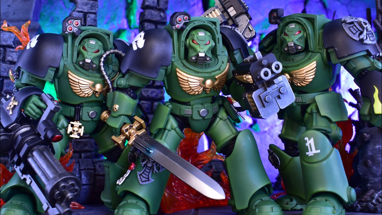 Терминаторы Саламандры из вселенной Warhammer 40K от Joytoy