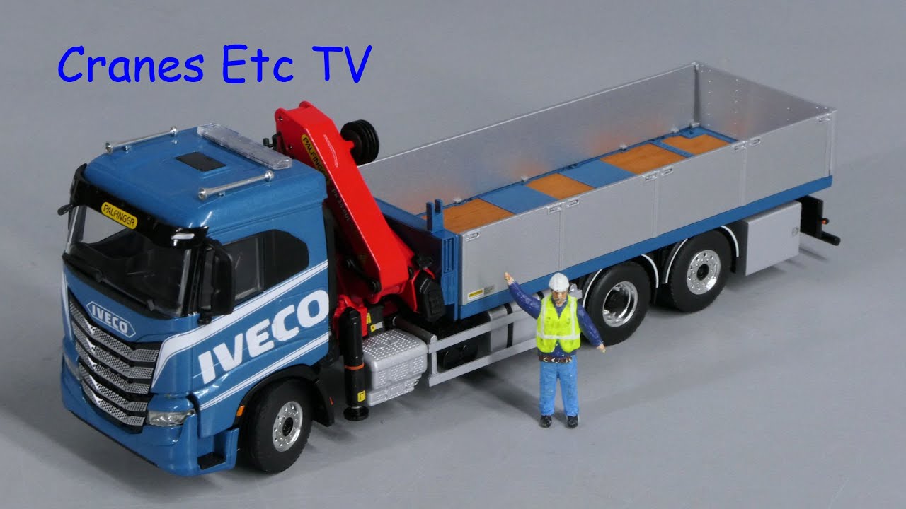 WSI Iveco S-Way 6x2 + Palfinger PK 24.001 SLD 5 Кран-манипулятор от Cranes Etc TV