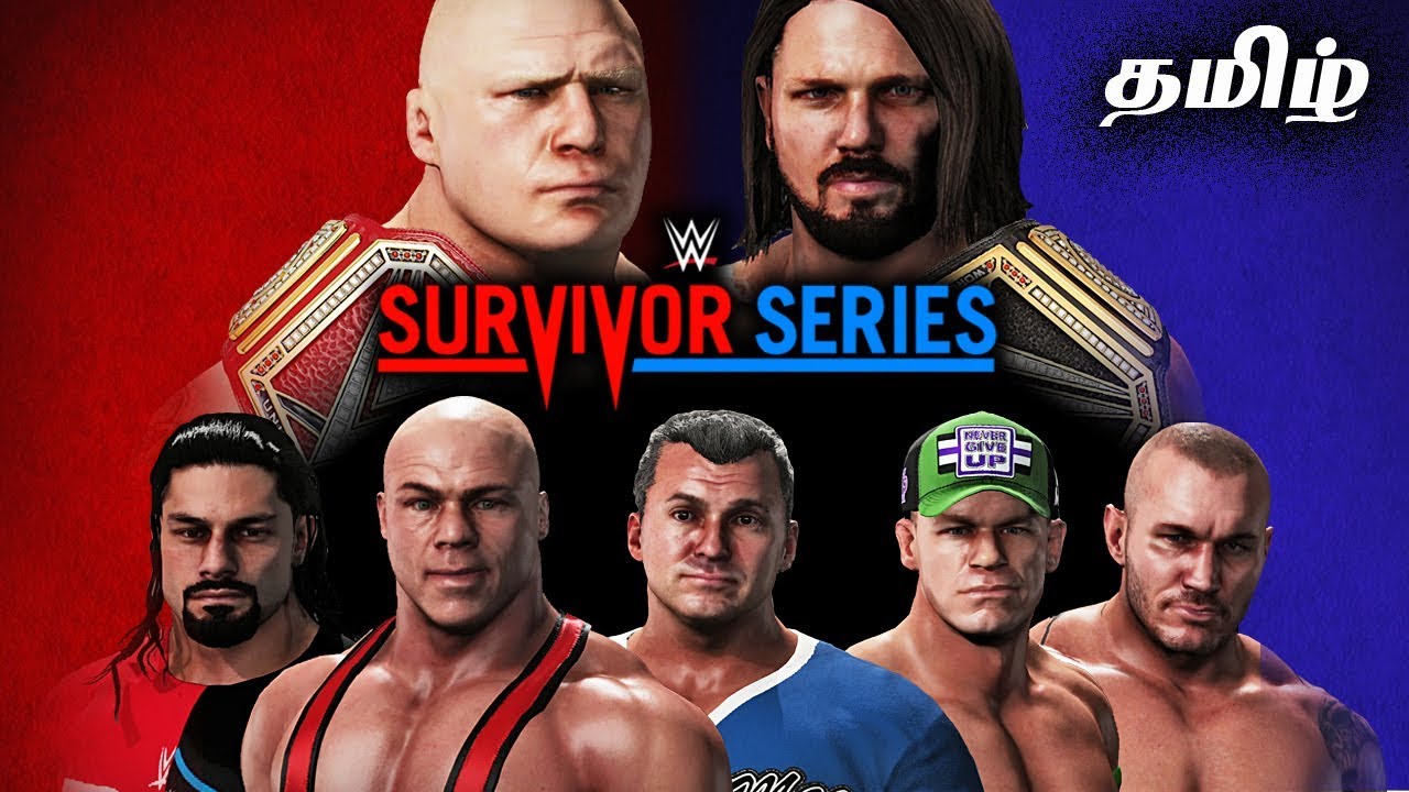WWE Survivor Series 2017 Live WWE 2K18 Tamil Gaming