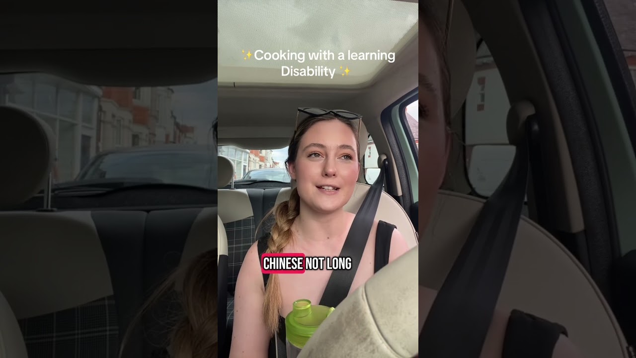 COOKING WITH A LEARNING DISABILITY #shorts #disabilityawareness #learningdisability #uk