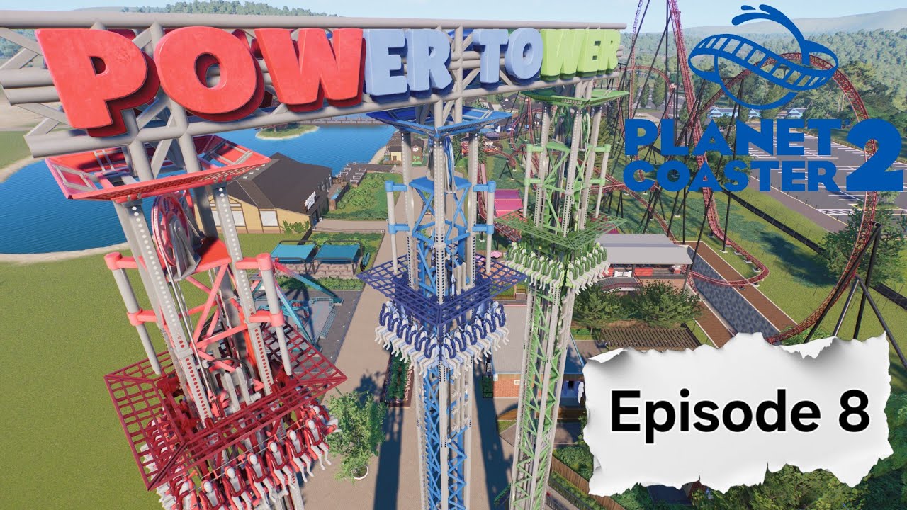 Triple the power!? (Evergreen Valley Episode 8)[Planet Coaster 2]