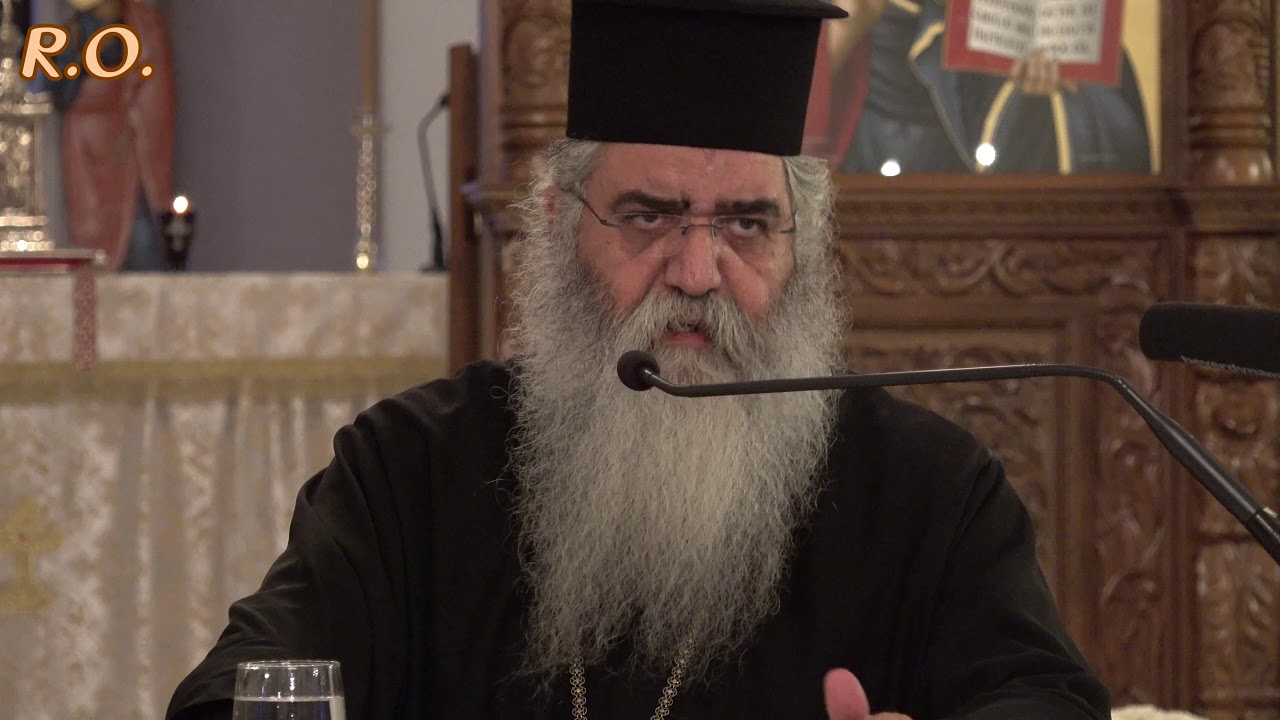 Μητροπολίτης  Μόρφου Νεόφυτος - Οι Άγιοι Πορφύριος, Παΐσιος και Ιάκωβος ως Πατέρες των Πιστών