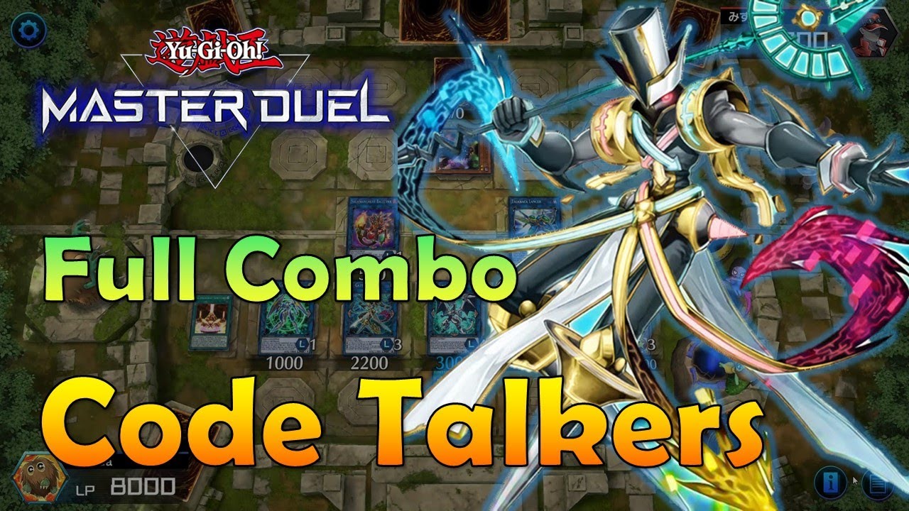 Cyberse Code Talkers Full Combo (Extra Link + Iblee Lock) | Yu-Gi-Oh! Master Duel