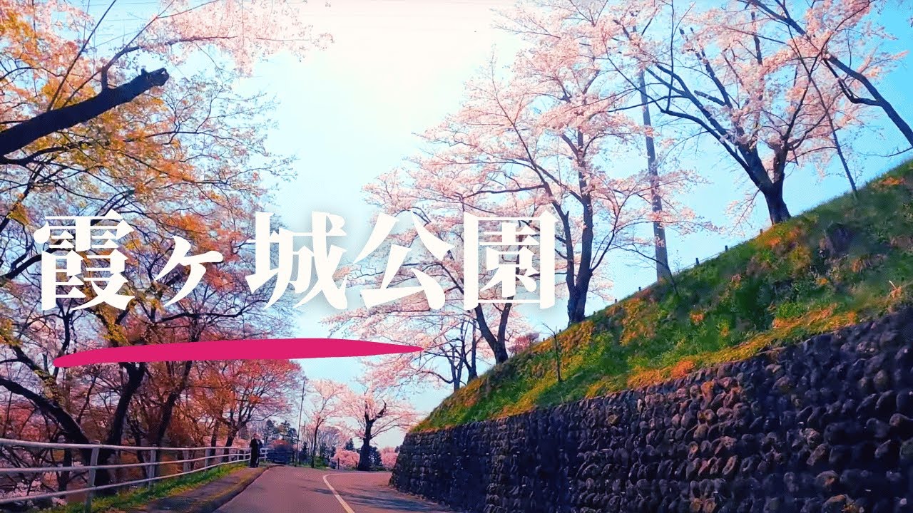【車載動画】福島県二本松市霞ヶ城公園2 4K 2023