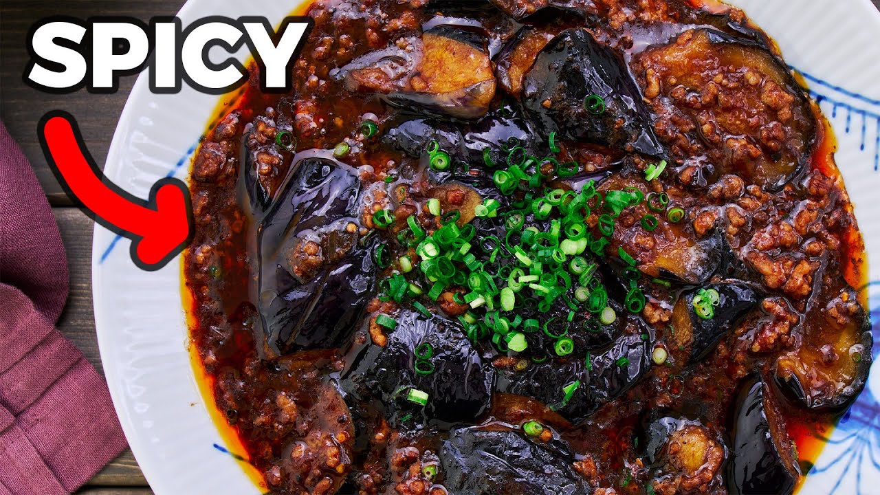 Japanese Fried Eggplant Recipe - Mapo Nasu