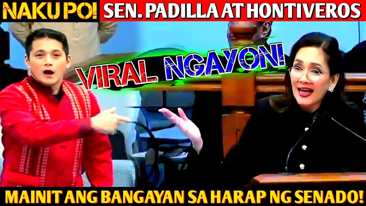 Naku po! Robin Padilla at Hontiveros mainit ang bangayan debate sa senado!
