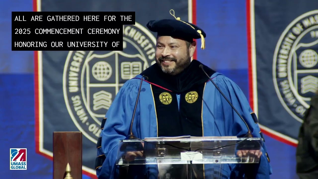 2025 UMass Global Business and Professional Studies and Education Commencement 430pm