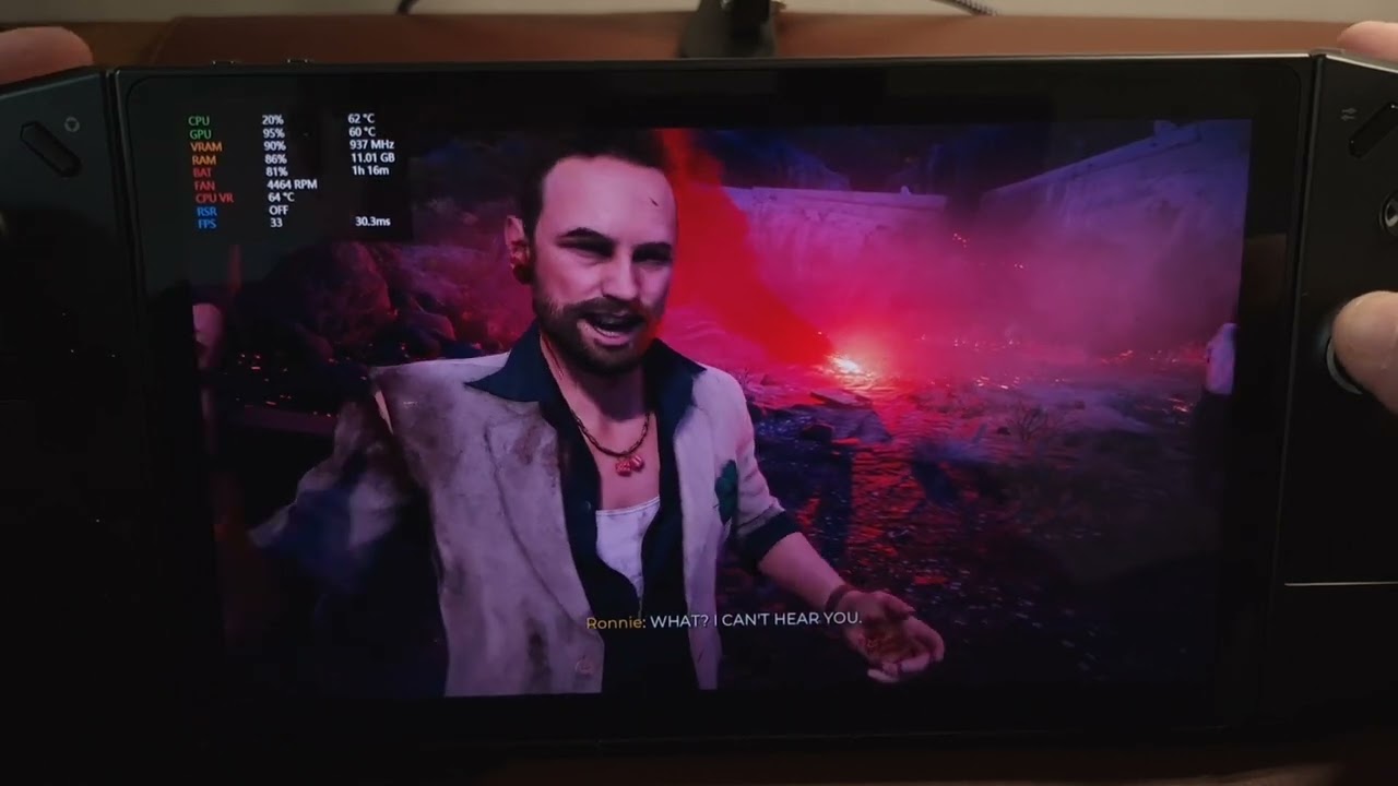 Dead Island 2 | Lenovo Legion GO 1200p gameplay and settings (20w tdp)