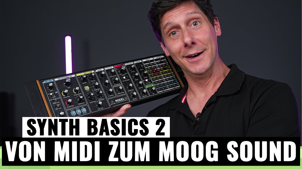 Von MIDI zum Moog Sound! - SYNTH BASICS 2 I MUSIC STORE