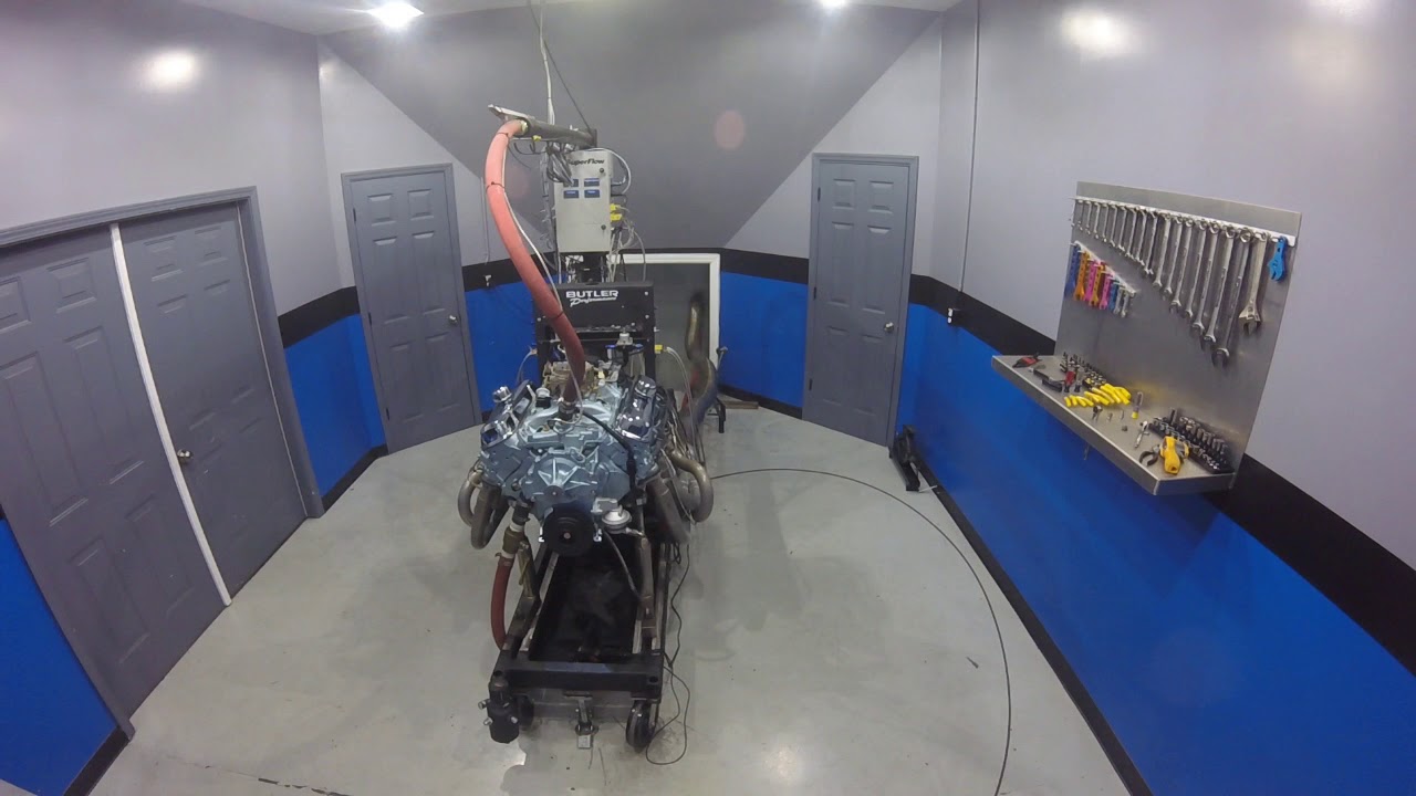 Pontiac 467 By Butler Performance running on the Dyno