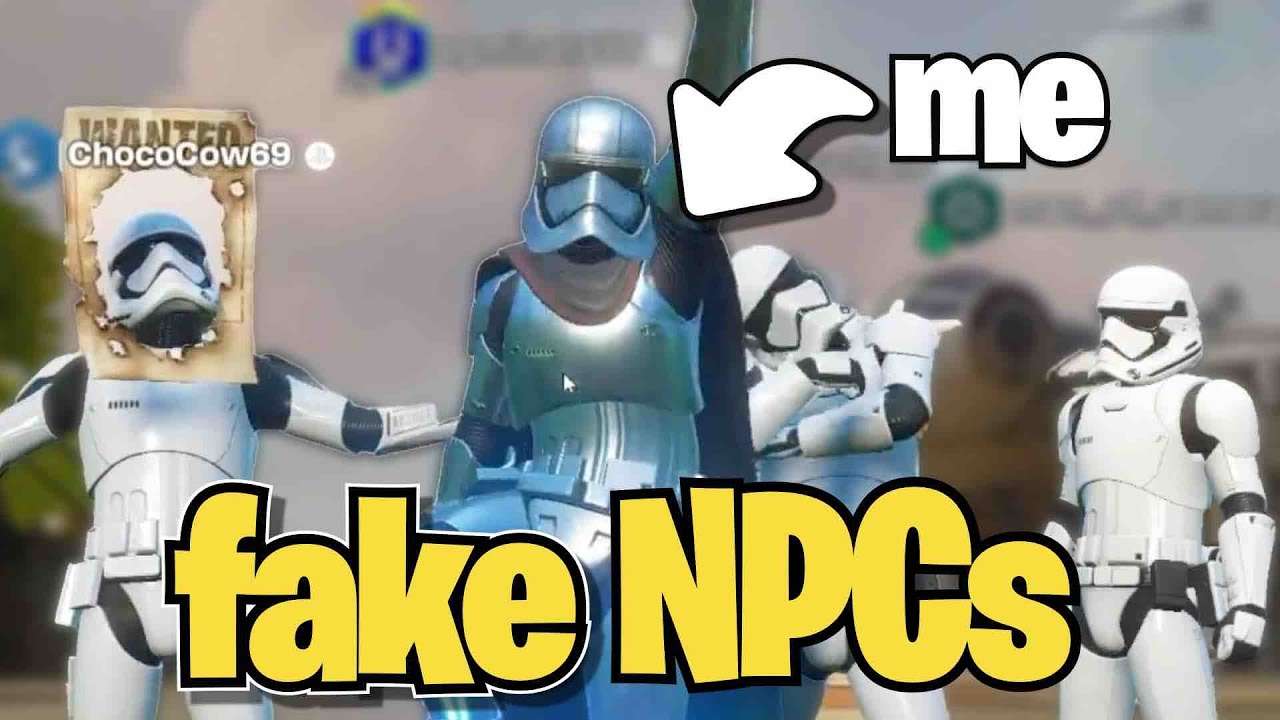 We pretended to be BOSS Captain Phasma in Fortnite Chapter 6 Season 3