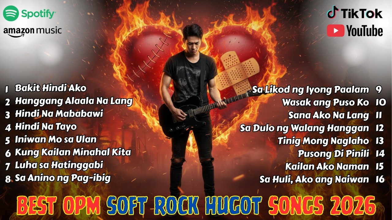Top OPM Soft Rock Hugot Hits 2026 &ndash; Sad Tagalog Love Songs for Broken Hearts Best Playlist