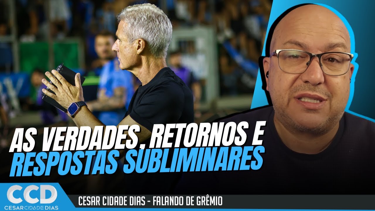 As verdades de Caxias e respostas subliminares do Grêmio 