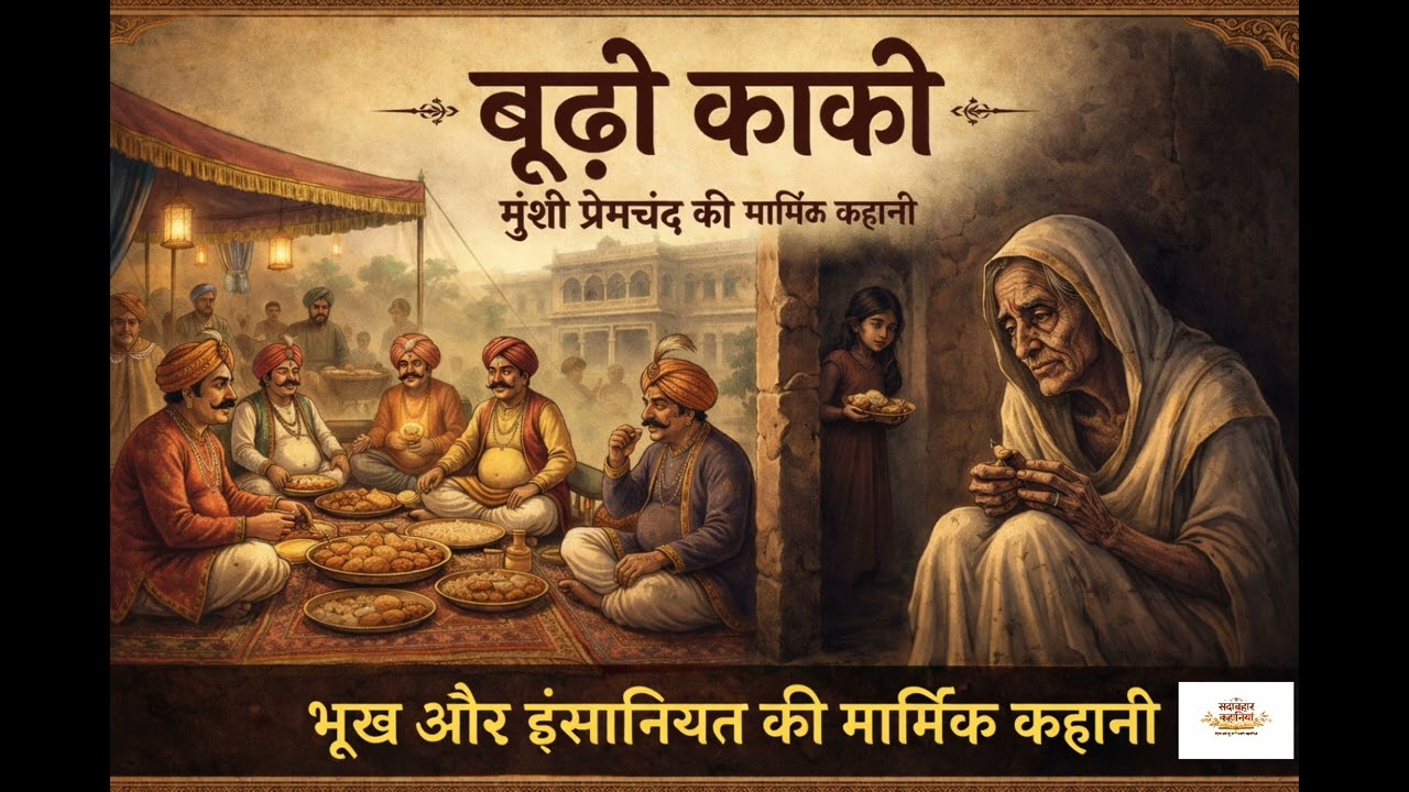 बूढ़ी काकी | भूख और इंसानियत की दिल को छू लेने वाली कहानी | Munshi Premchand Story
