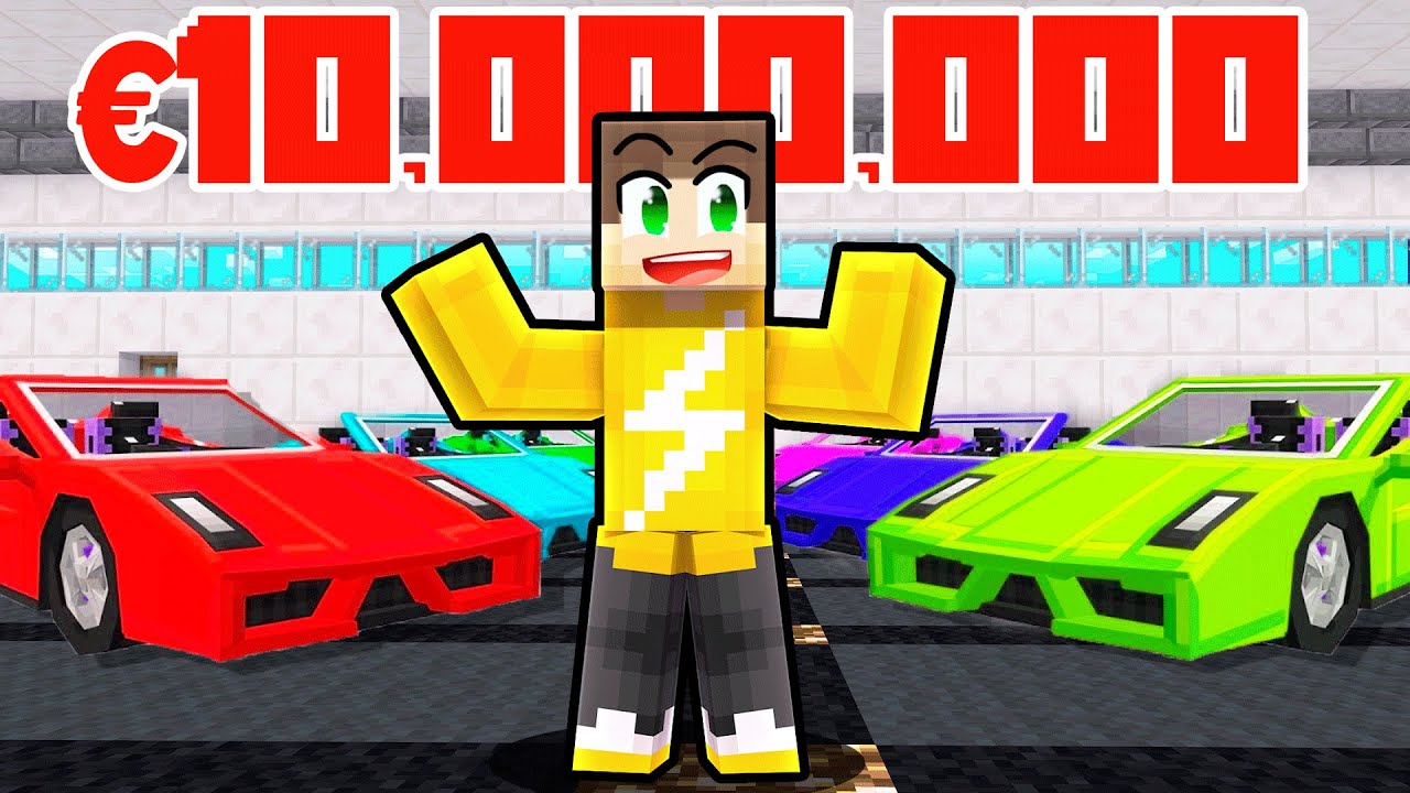 Mijn Eigen Auto Winkel (Minecraft Survival)