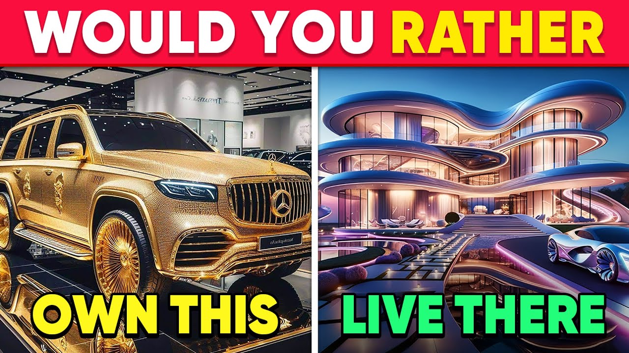 Что бы вы предпочли...? Издание Ultimate Luxury 🤑💎🚀 Ежедневная викторина