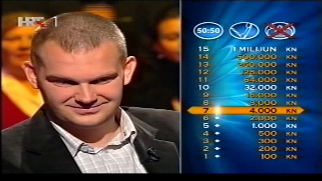 Dario Butković  kviz5 (Tko želi biti milijuna&scaron;?)