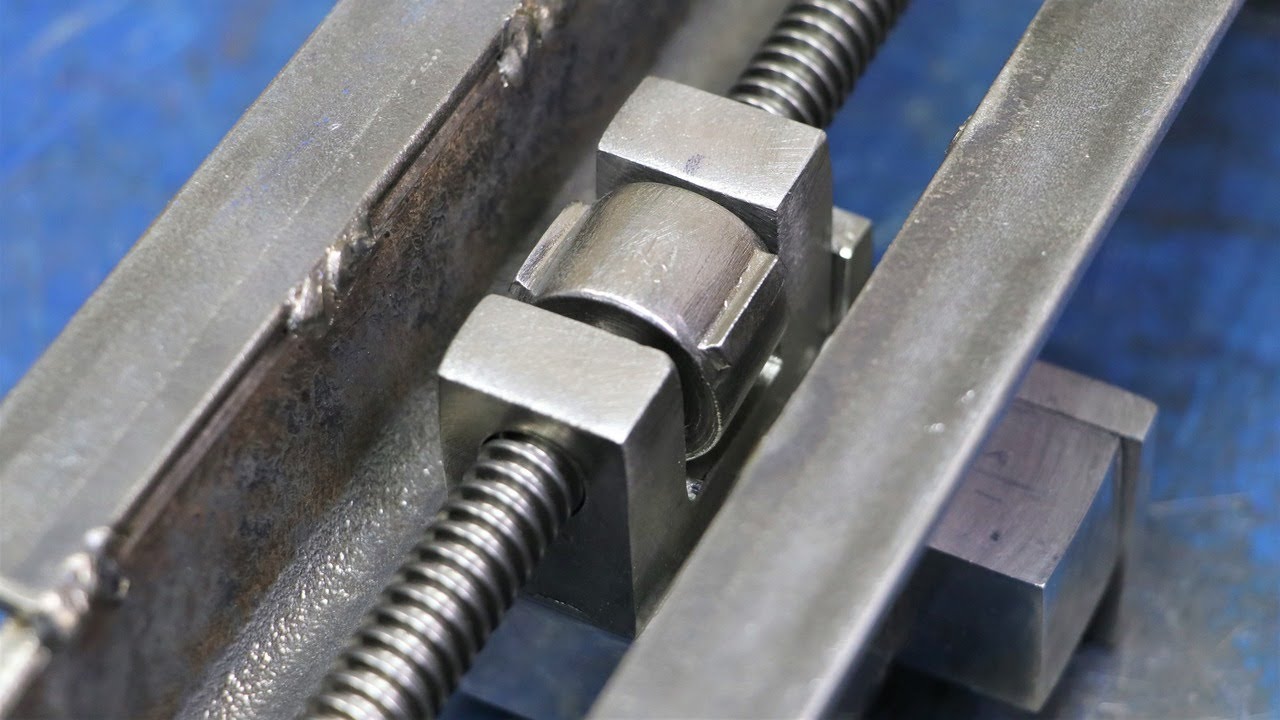DIY Homemade Vise!! || Make A Metal Vise!!