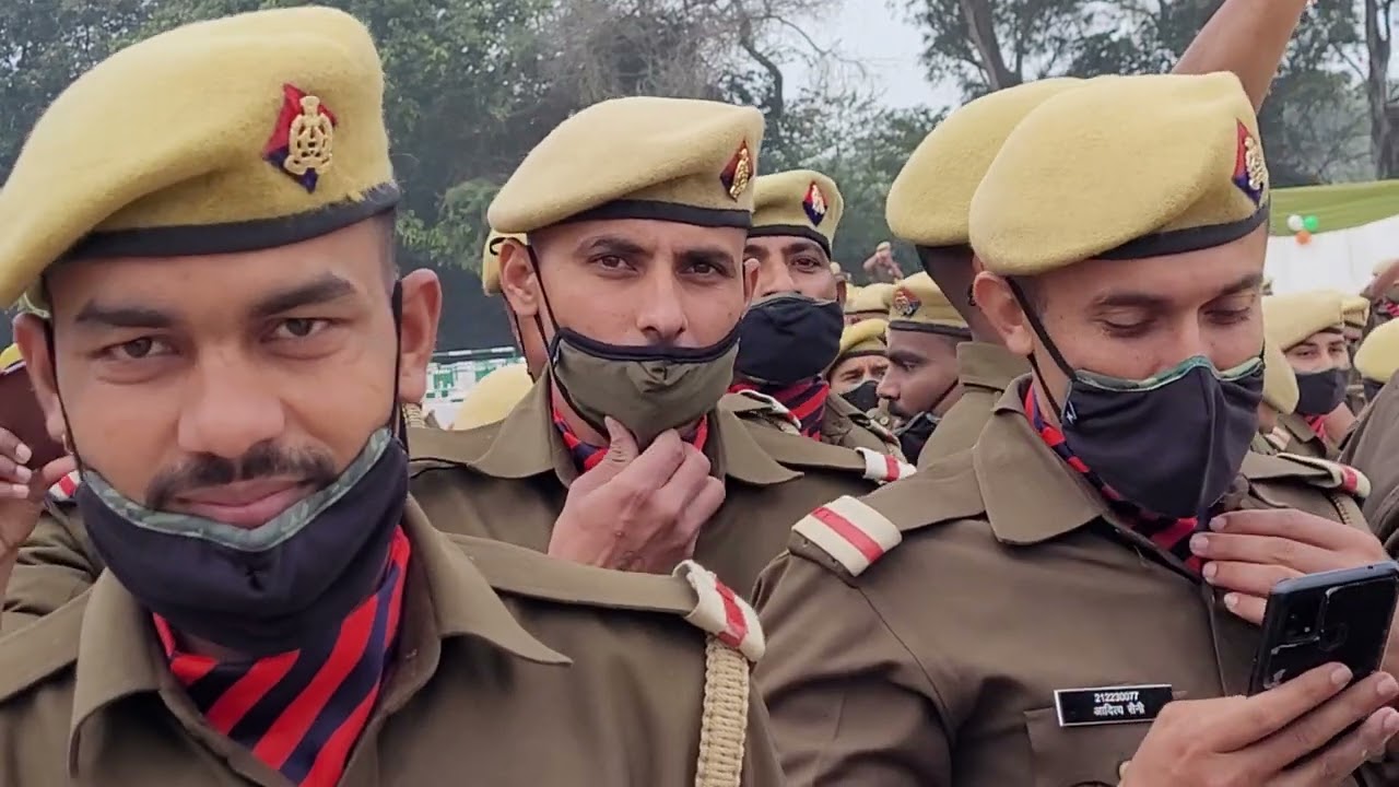 Passing out parade of Sub Inspector P.T.C Sitapur.