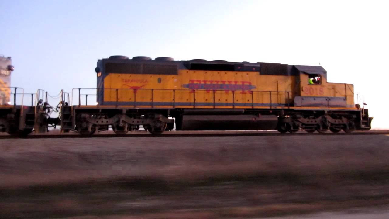 Fort Worth Western sd40-2 run 8 pace